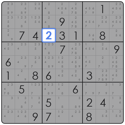 strategy for sudoku